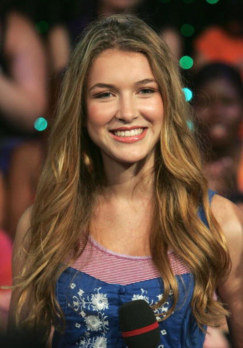 "Bratz" star Nathalia Ramos on MTV's Total Request Live in N.Y. 