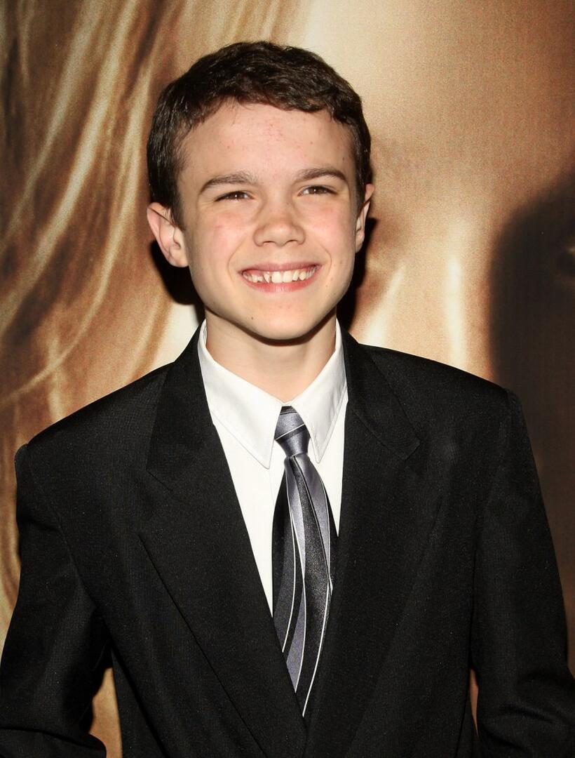 Cody Handord at the New York premiere of "Hounddog."