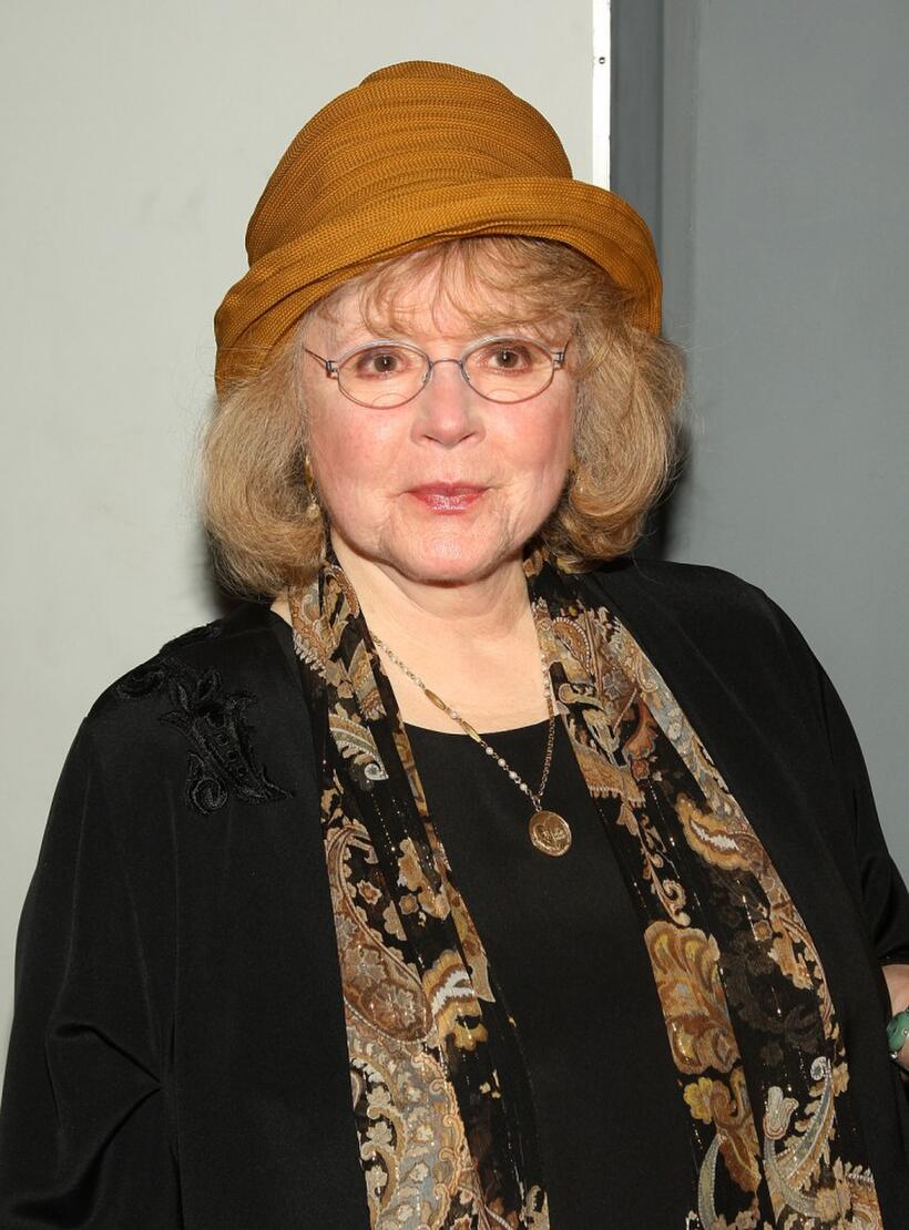 Piper Laurie at the New York premiere of "Hounddog."