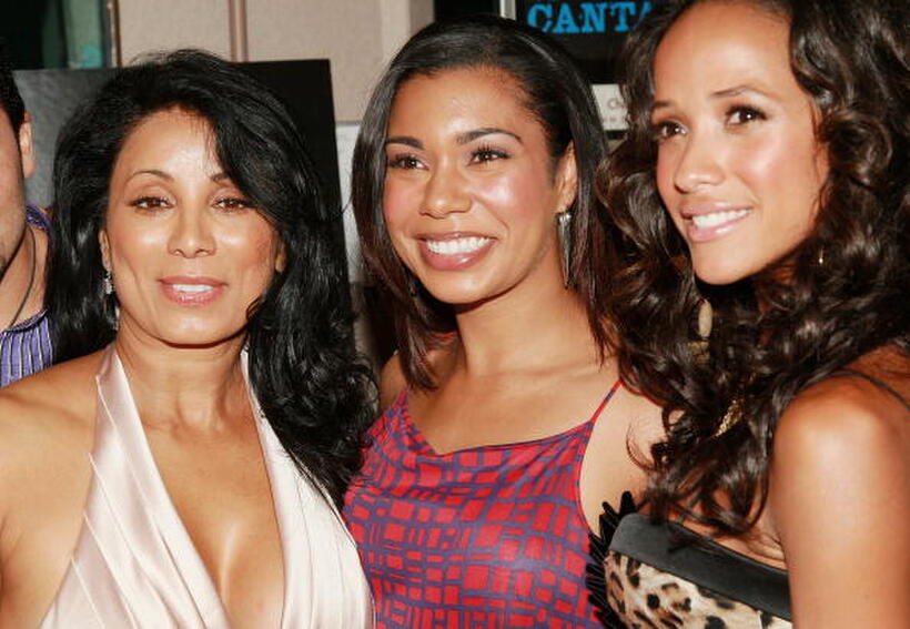 Actresses Wanda de Jesus, Jessica Pimentel and Dania Ramirez at the N.Y. premiere of "Illegal Tender."
