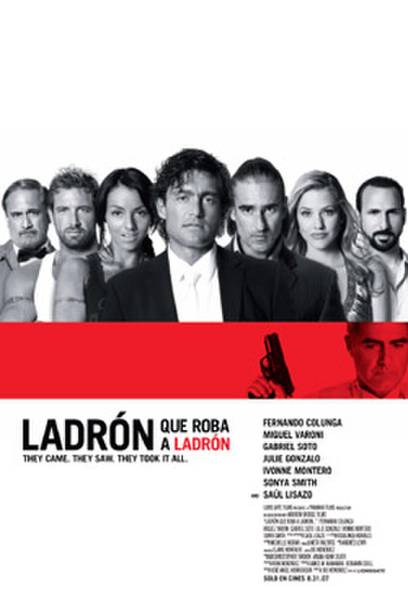 Poster art for "Ladron que Roba a Ladron."