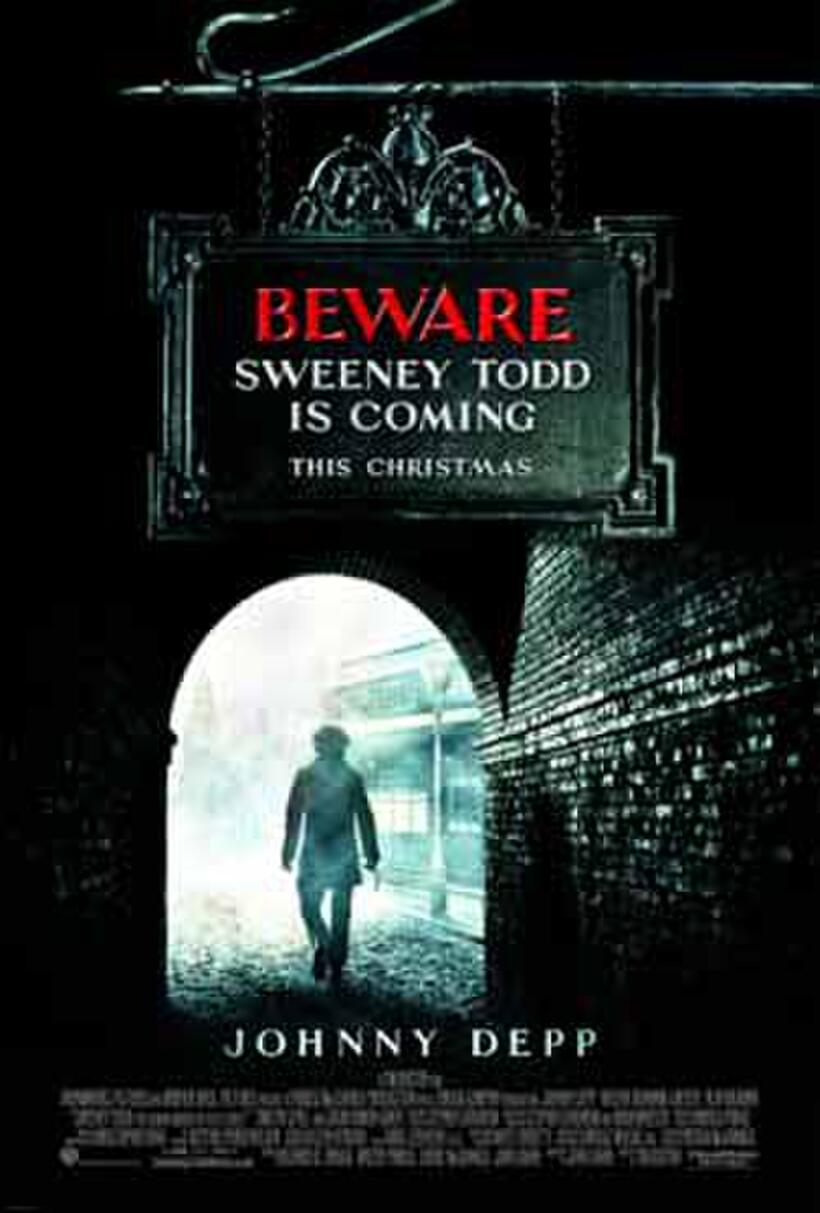Poster art for "Sweeney Todd: The Demon Barber of Fleet Street."