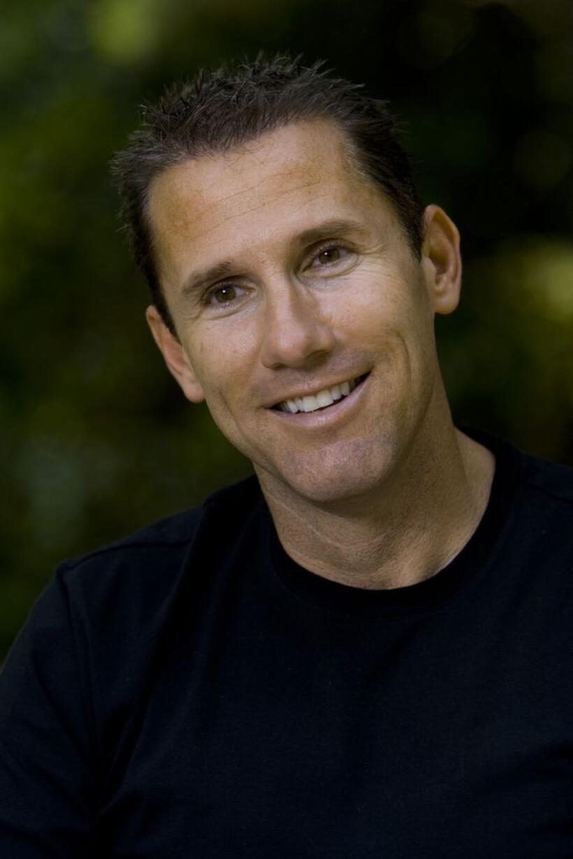 Author Nicholas Sparks on the set of "Nights in Rodanthe."