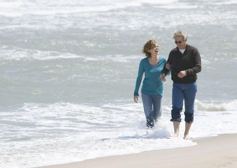 Diane Lane as Adrienne and Richard Gere as Paul in "Nights in Rodanthe."