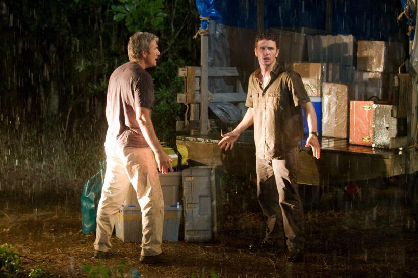 Richard Gere as Paul and James Franco as Mark in "Nights in Rodanthe."