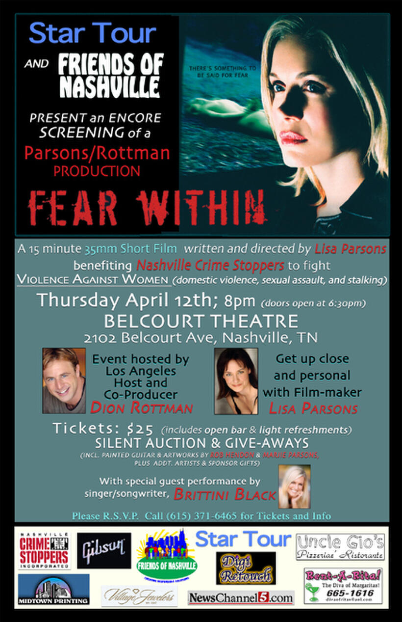 Poster art for "Fear Within."