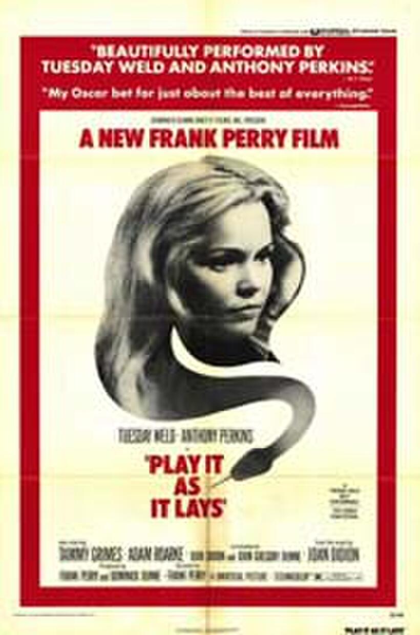 Poster art for "Play it as it Lays."