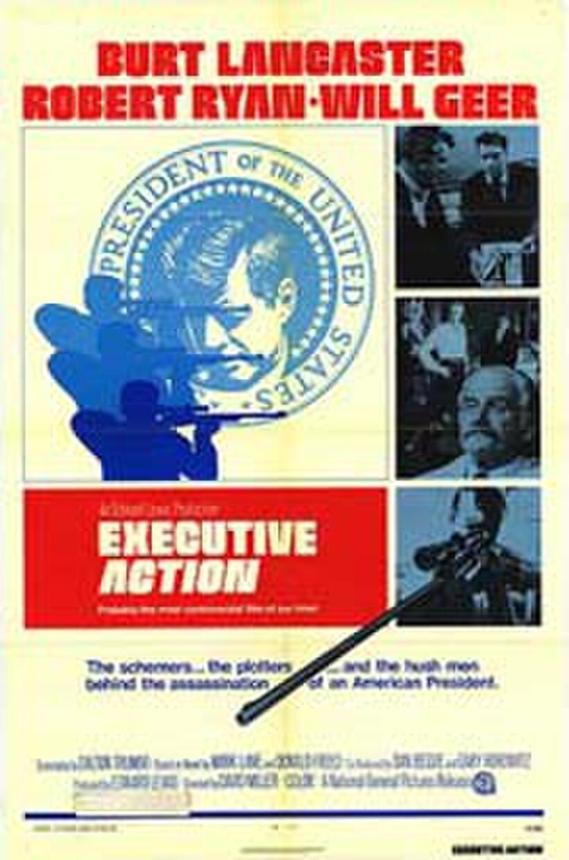 Poster art for "Executive Action."