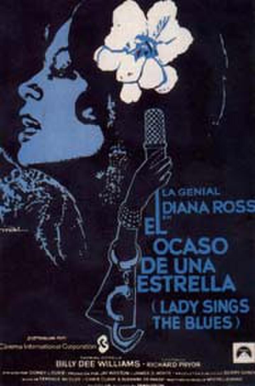 Poster art for "Lady Sings the Blues."