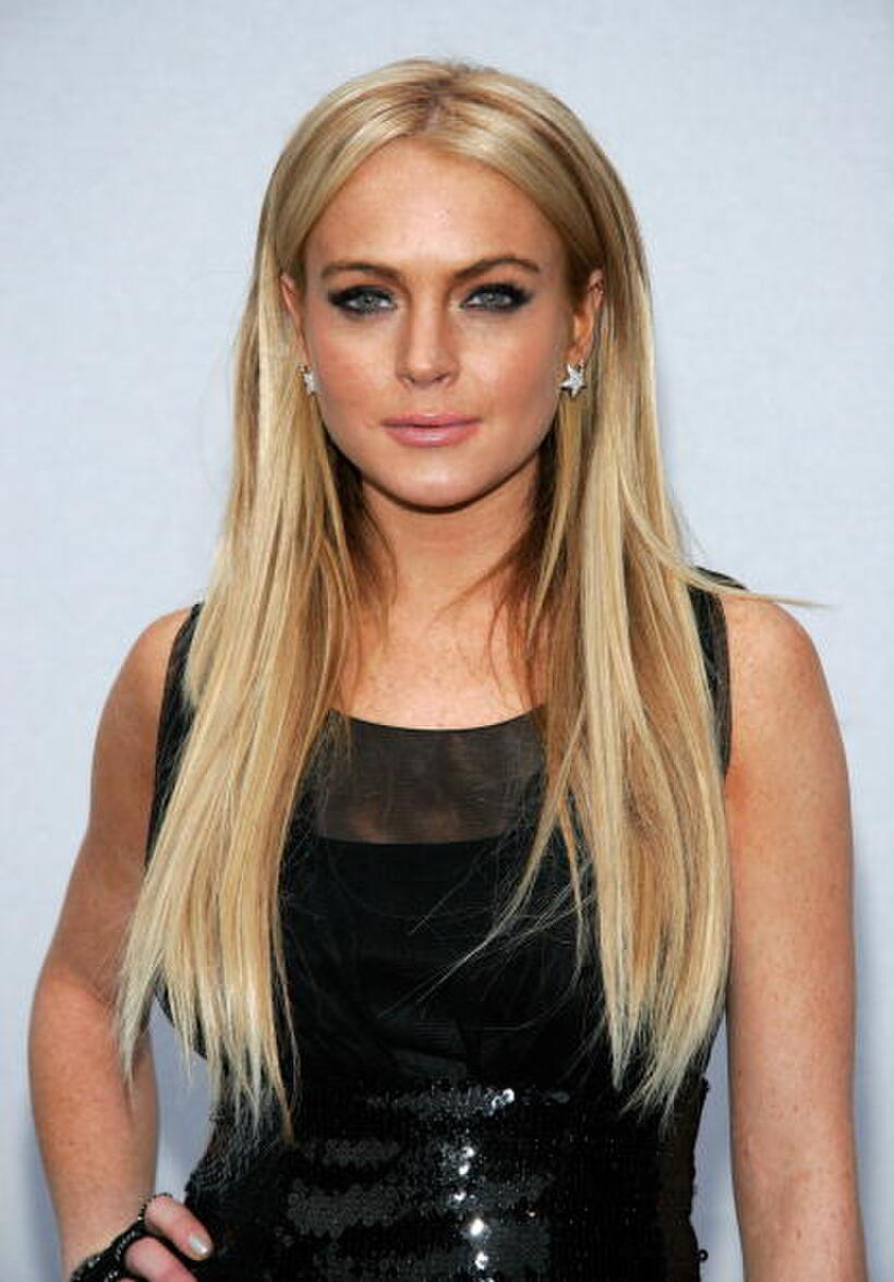 "I Know Who Killed Me" star Lindsay Lohan at the 2007/8 Chanel Cruise Show in Santa Monica.