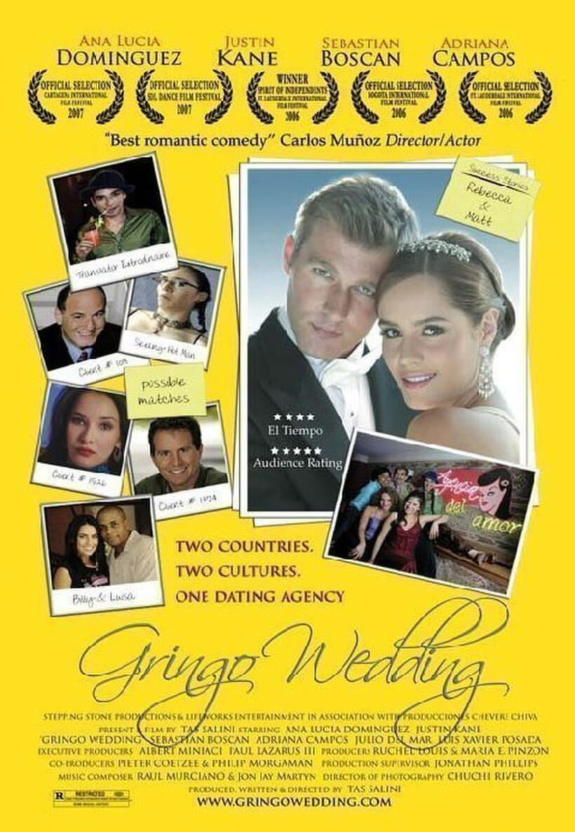 Poster art for "Gringo Wedding."