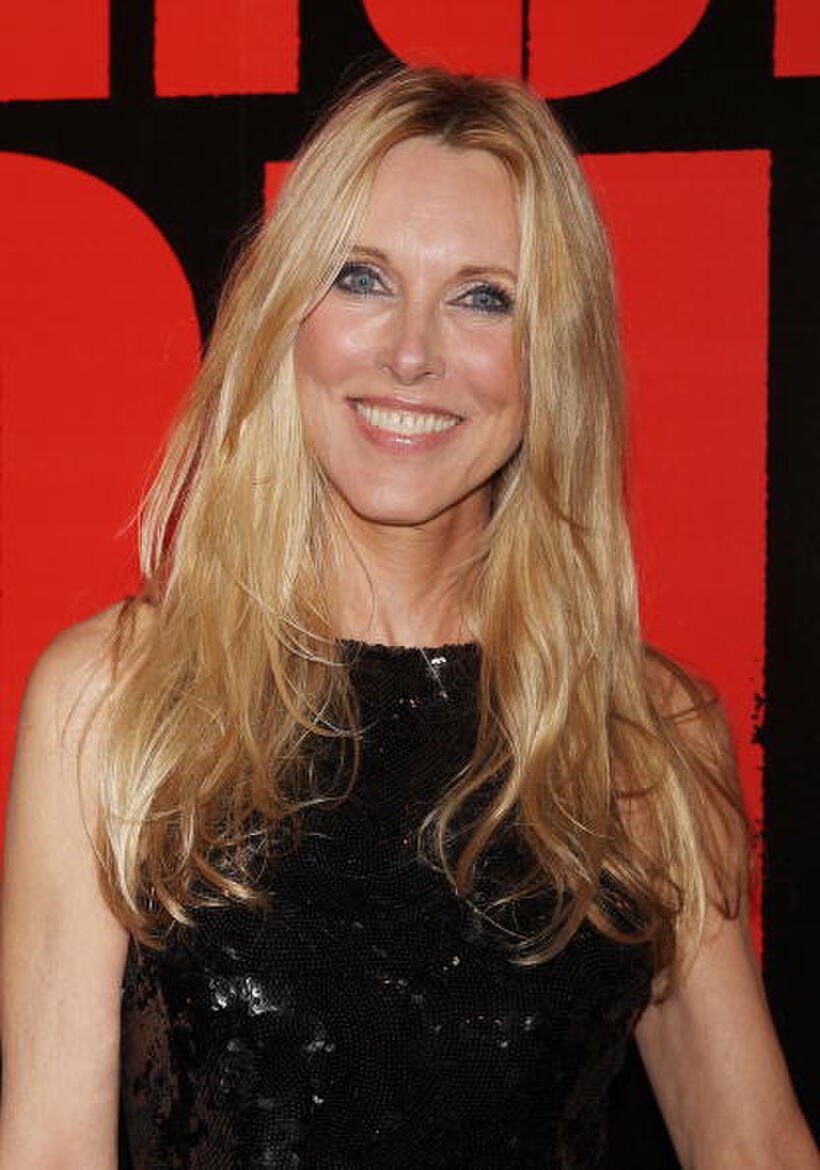 Actress Kelly Lynch at the N.Y. premiere of "Shine A Light."