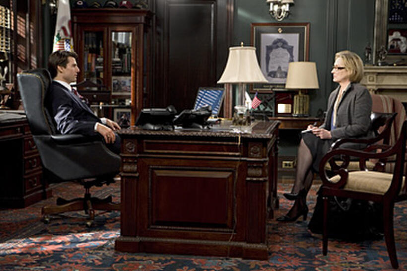 Tom Cruise and Meryl Streep in "Lions for Lambs."