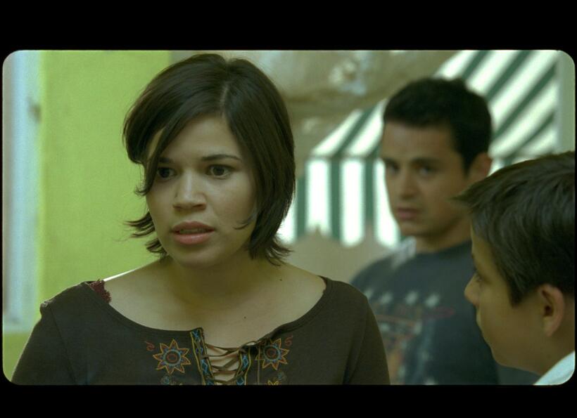 America Ferrera, Adrian Alonso and Jesse Garcia in "Under The Same Moon."
