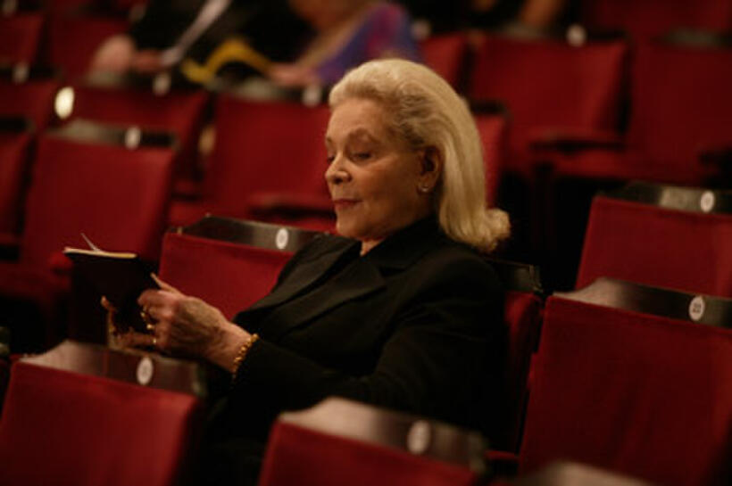Lauren Bacall in "The Walker."