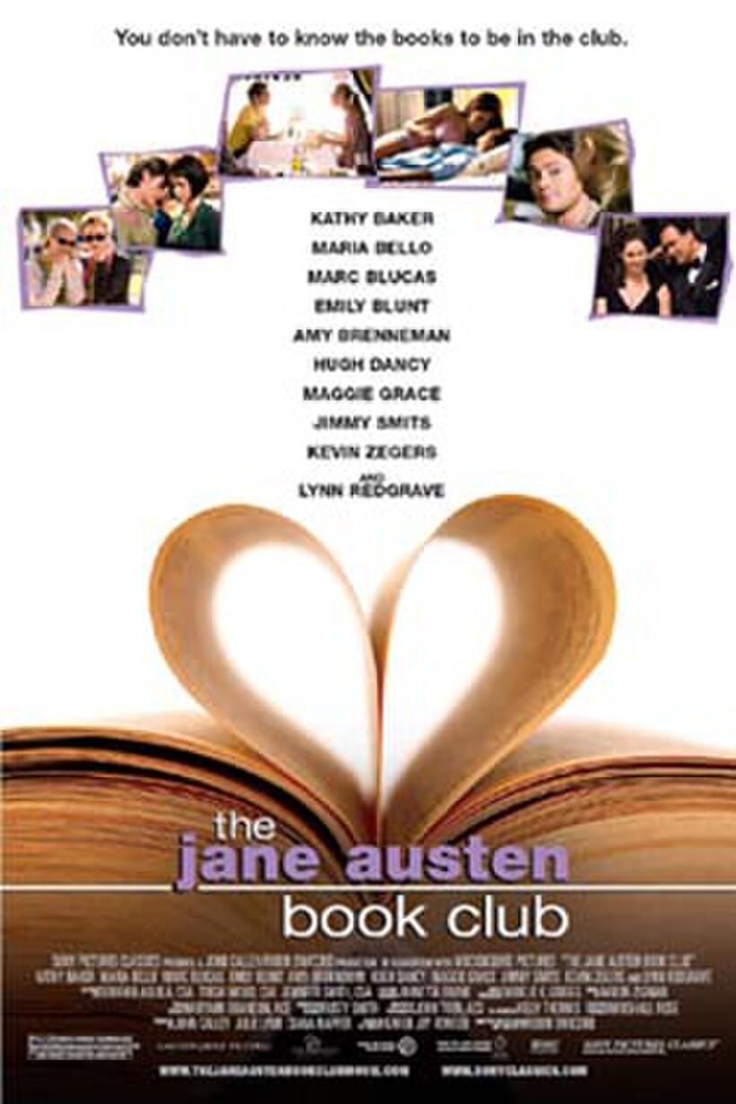 Poster art for "The Jane Austen Book Club."