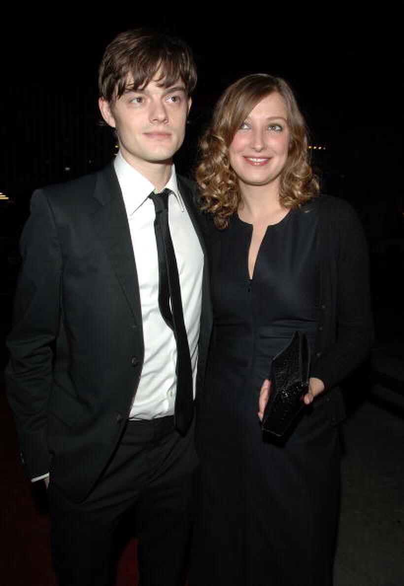 Actors Sam Riley and Alexandra Maria Lara at the Beverly Hills premiere of "Youth Without Youth."