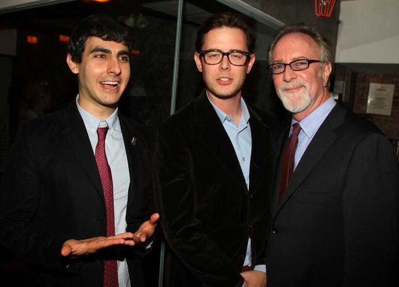 Colin Hanks and Producer Gary Goetzman at the dinner of the New York premiere of "City of Ember."