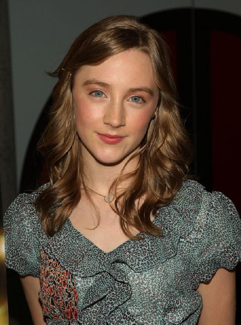 Saorise Ronan at the New York premiere of "City of Ember."