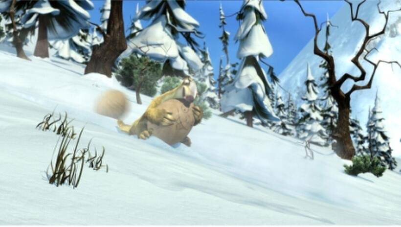 Sid in "Ice Age: Dawn of the Dinosaurs."