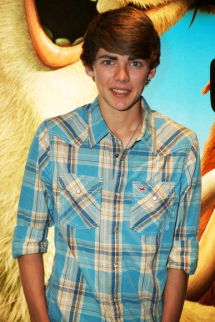 Thomas Law at the London premiere of "Ice Age: Dawn of the Dinosaurs."