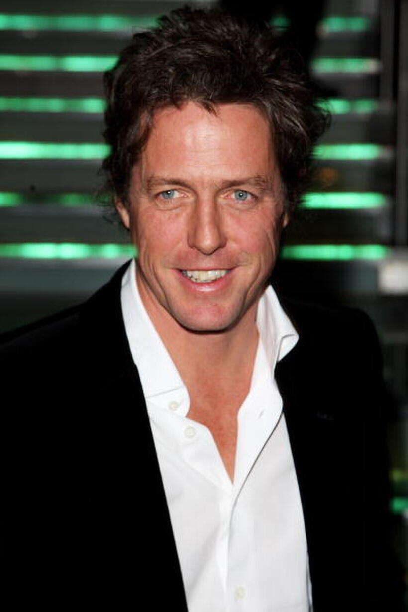 Actor Hugh Grant at the London premiere of "The Golden Compass."