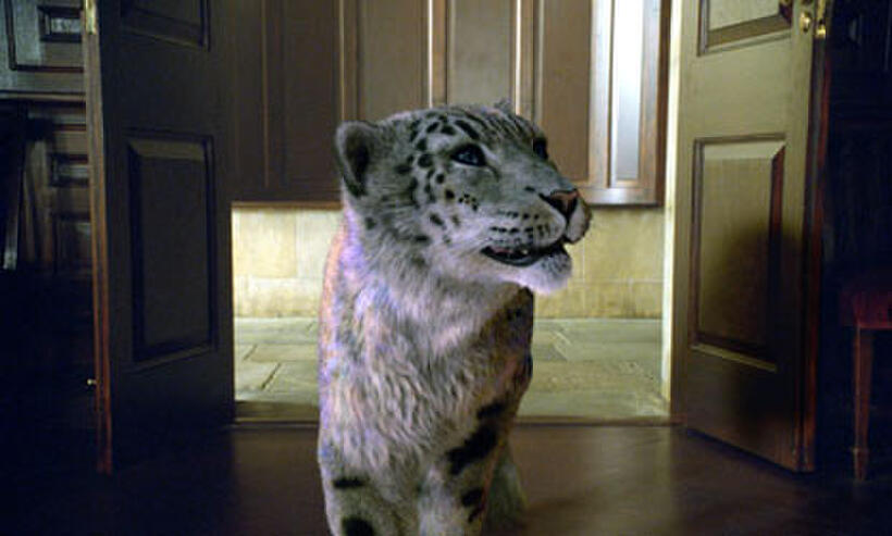 Kristin Scott Thomas as the voice of Stelmaria in "The Golden Compass."