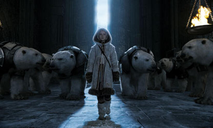 Dakota Blue Richards in "The Golden Compass."