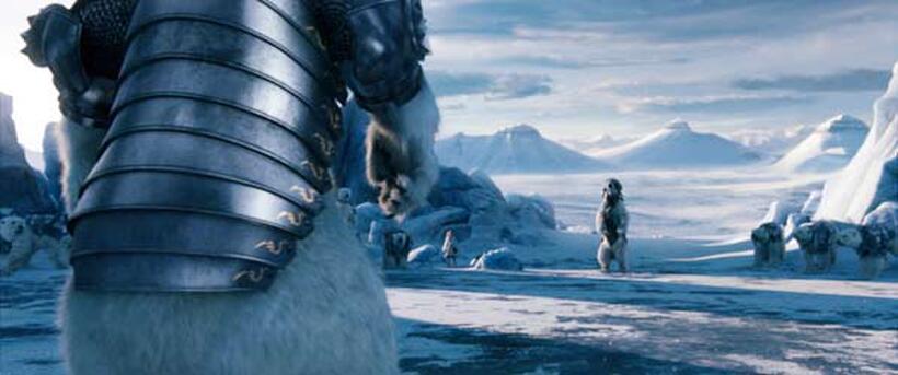 Ian McKellen as the voice of Iorek Byrnison in "The Golden Compass."