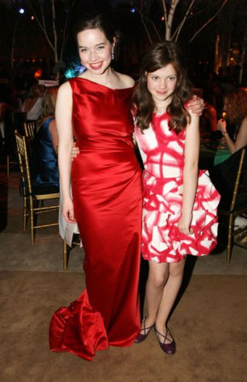Anna Popplewell and Georgie Henley at the New York premiere of "The Chronicles of Narnia: Prince Caspian."