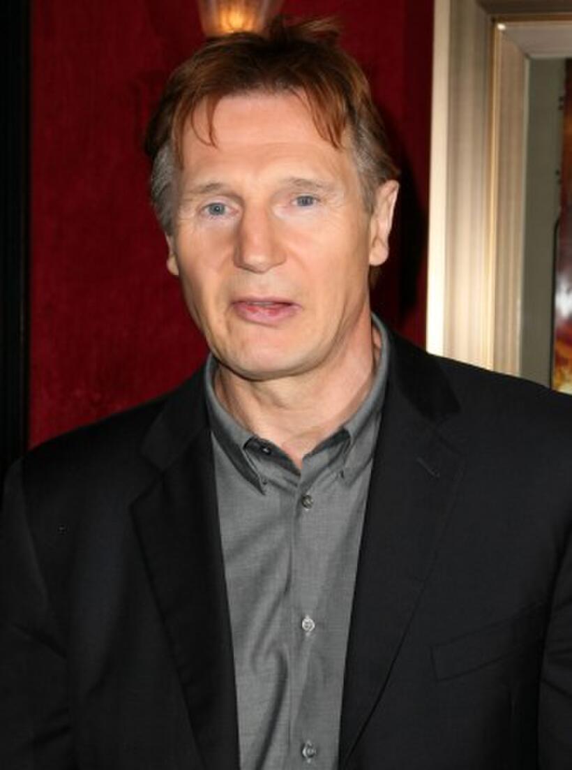 Liam Neeson at the New York premiere of "The Chronicles of Narnia: Prince Caspian."