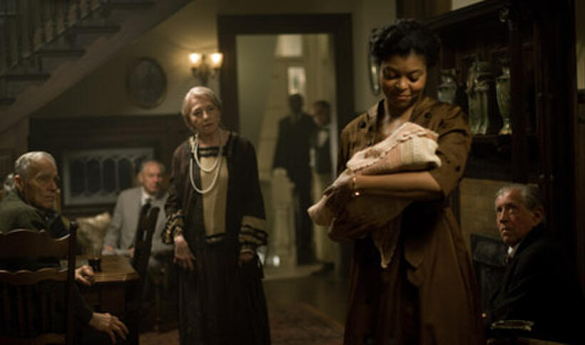 Taraji P. Henson as Queenie, who takes in the very young and very old infant Benjamin in "The Curious Case of Benjamin Button."