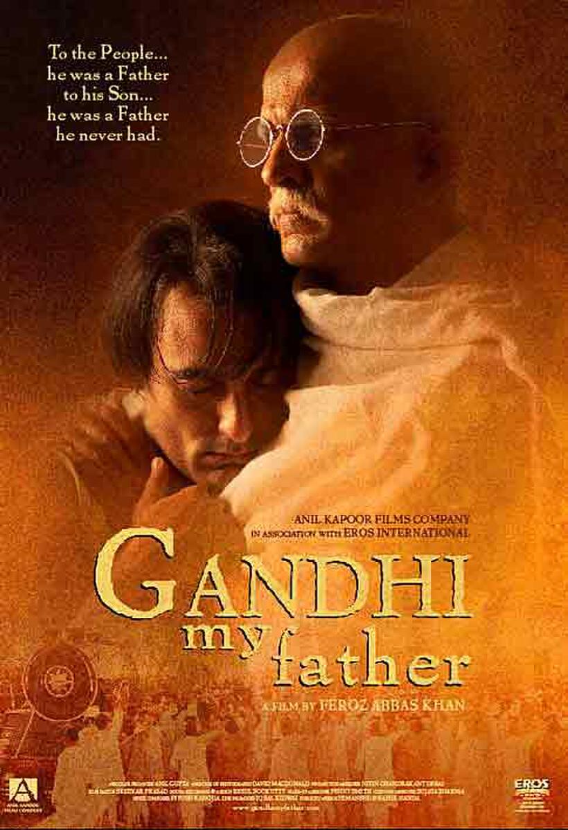 Poster art for "Ghandi My Father."