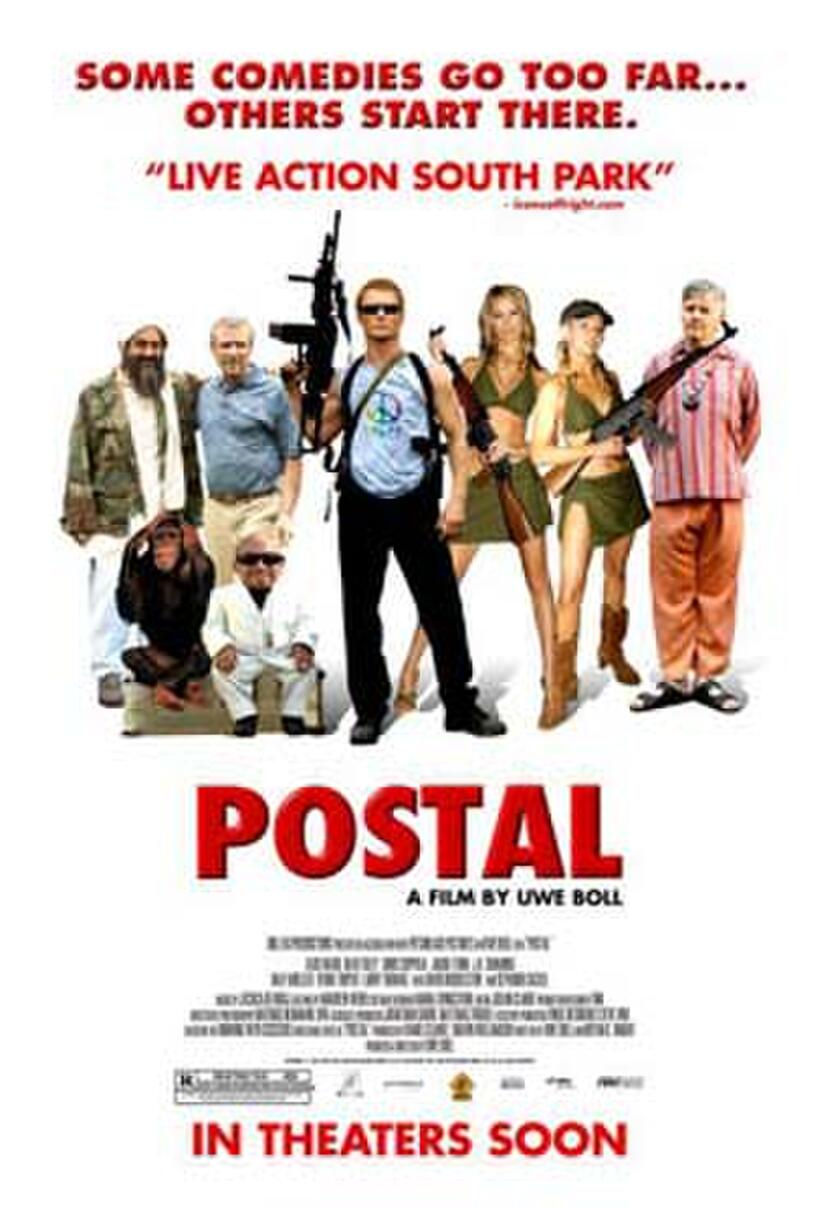 Poster art for "Postal."