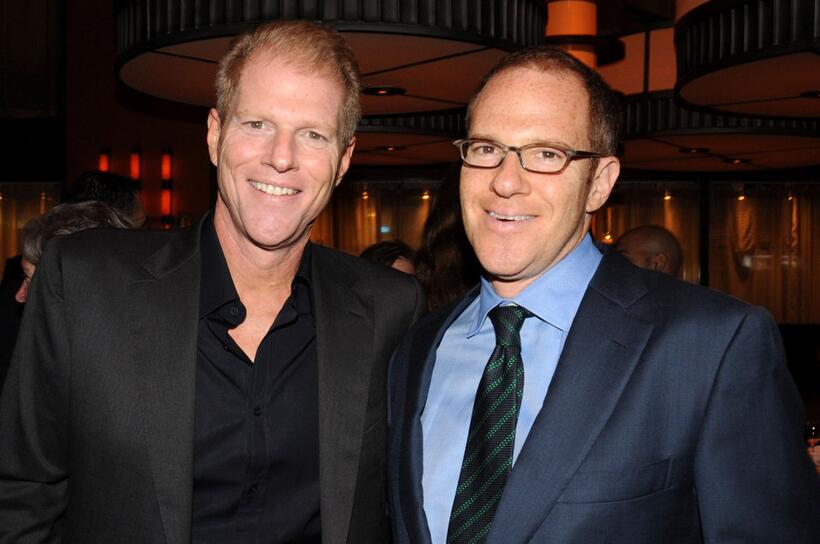 Noah Emmerich and Toby Emmerich at the after party of the New York premiere of "Pride and Glory."