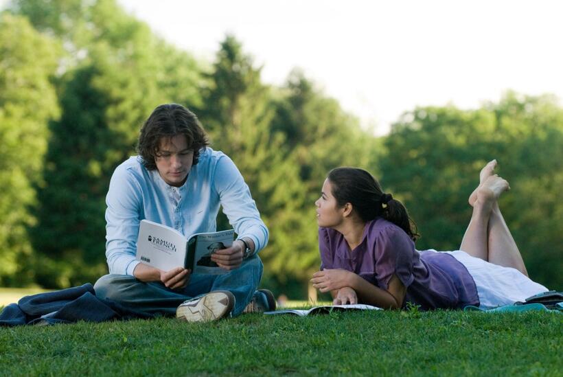 Tom Wisdom as Ian and America Ferrera as Carmen in "The Sisterhood of the Traveling Pants 2."