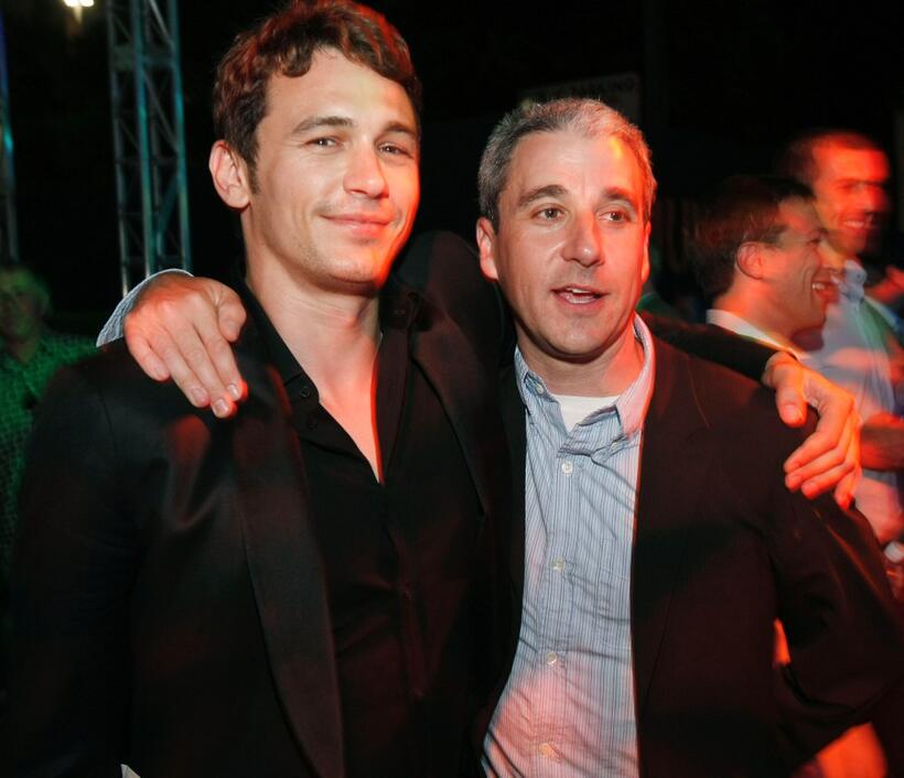 James Franco and Matt Tolmach at the after party of the California premiere of "Pineapple Express."