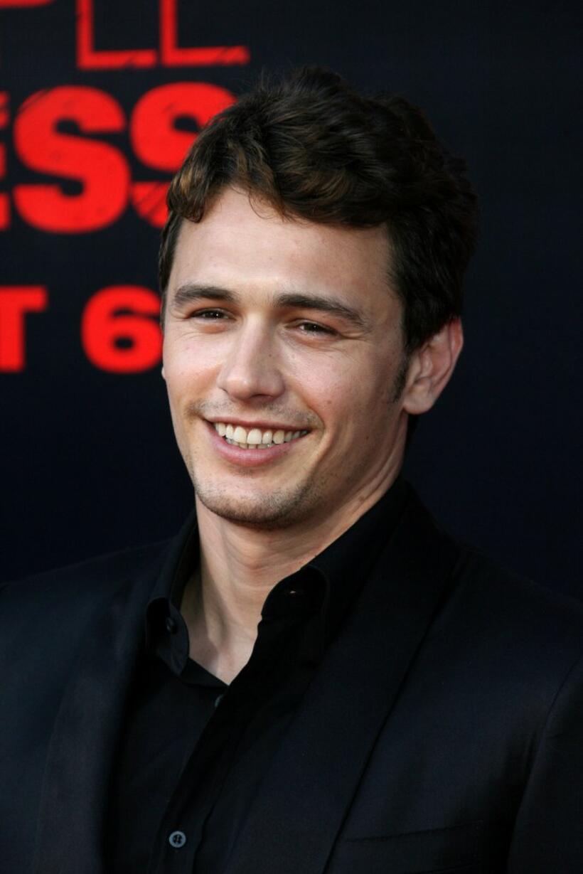 James Franco at the California premiere of "Pineapple Express."