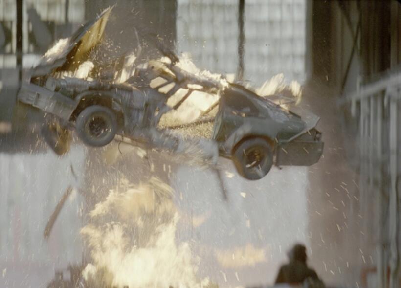 Jason Statham as Frankenstein in "Death Race."