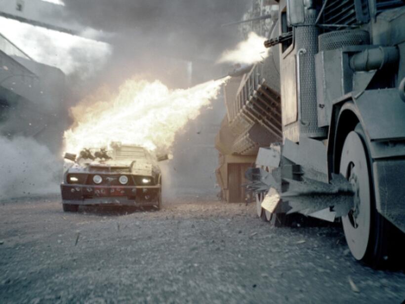 A scene from "Death Race."