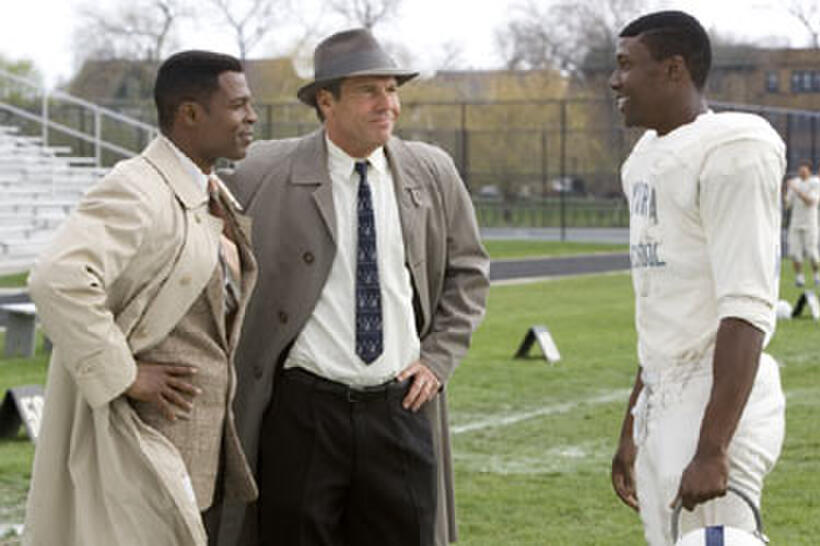 Darren Dewitt Henson, Dennis Quaid and Rob Brown in "The Express."