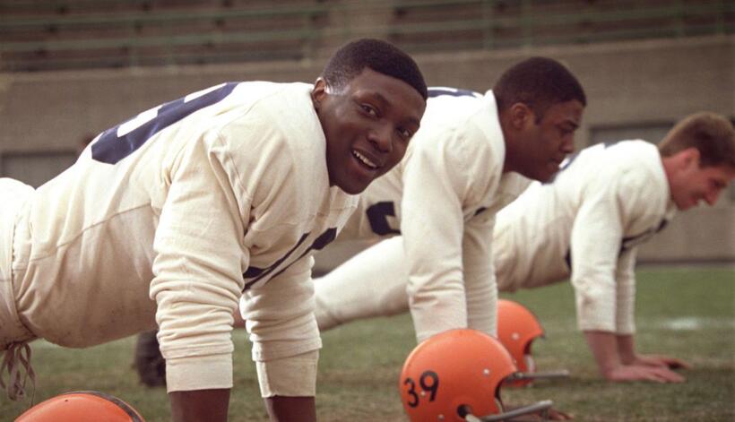 Rob Brown as Ernie Davis in "The Express."