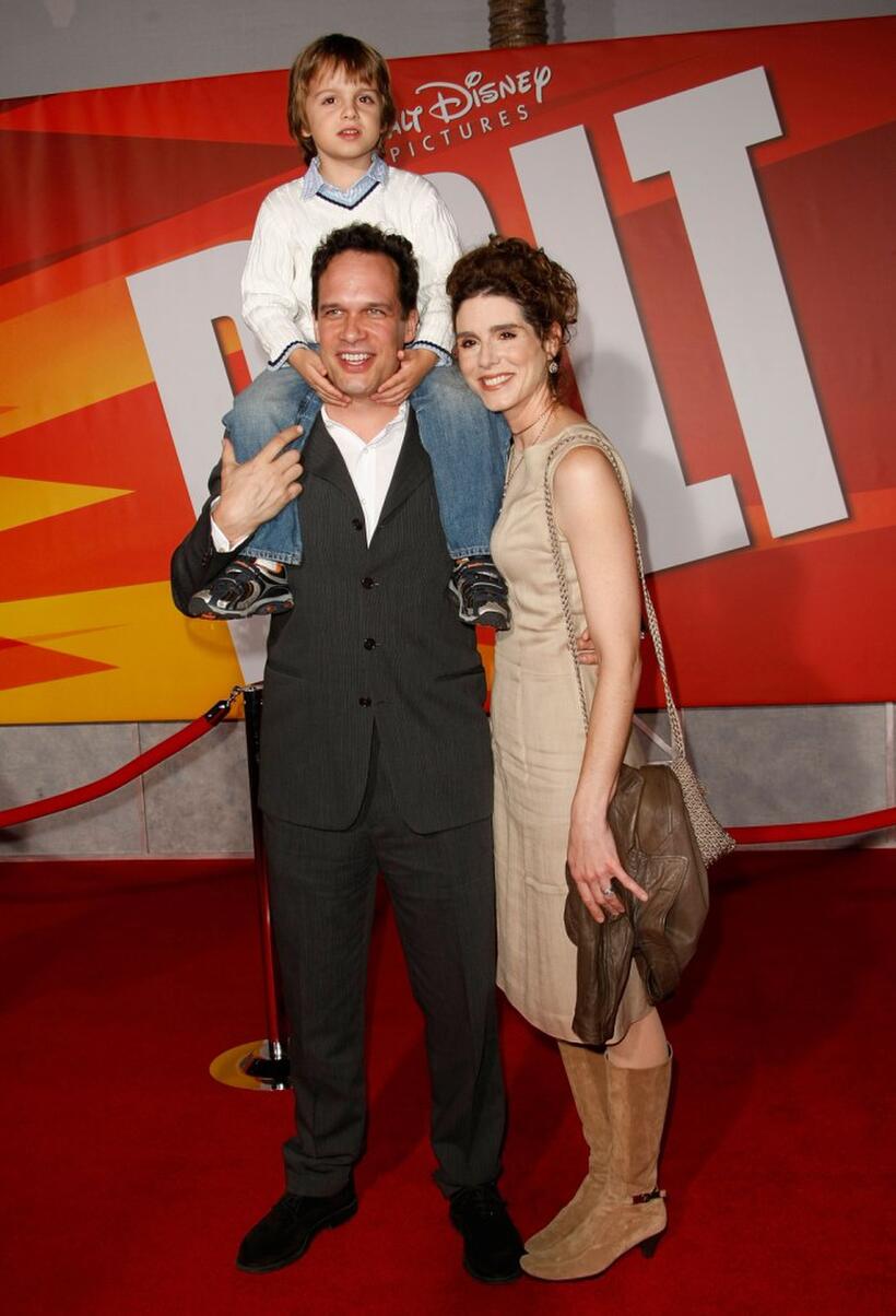 Diedrich Bader and Guests at the California premiere of "Bolt."