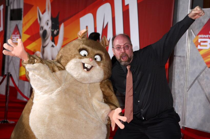 Mark Walton at the California premiere of "Bolt."