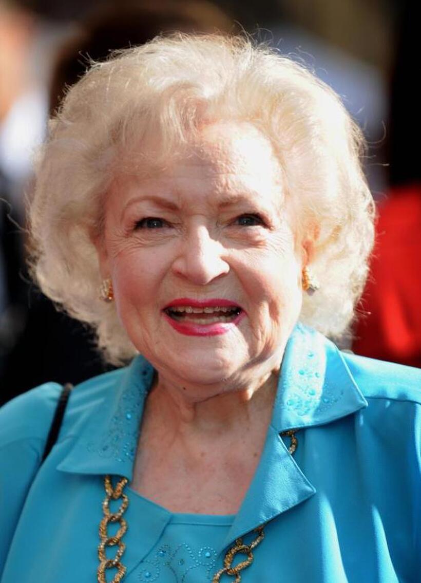 Betty White at the California premiere of "The Proposal."