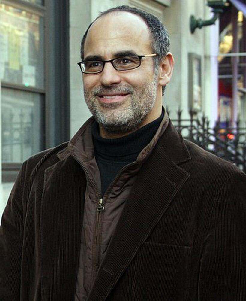 Director and co-writer Andrew Wagner on the set of "Starting Out in the Evening."