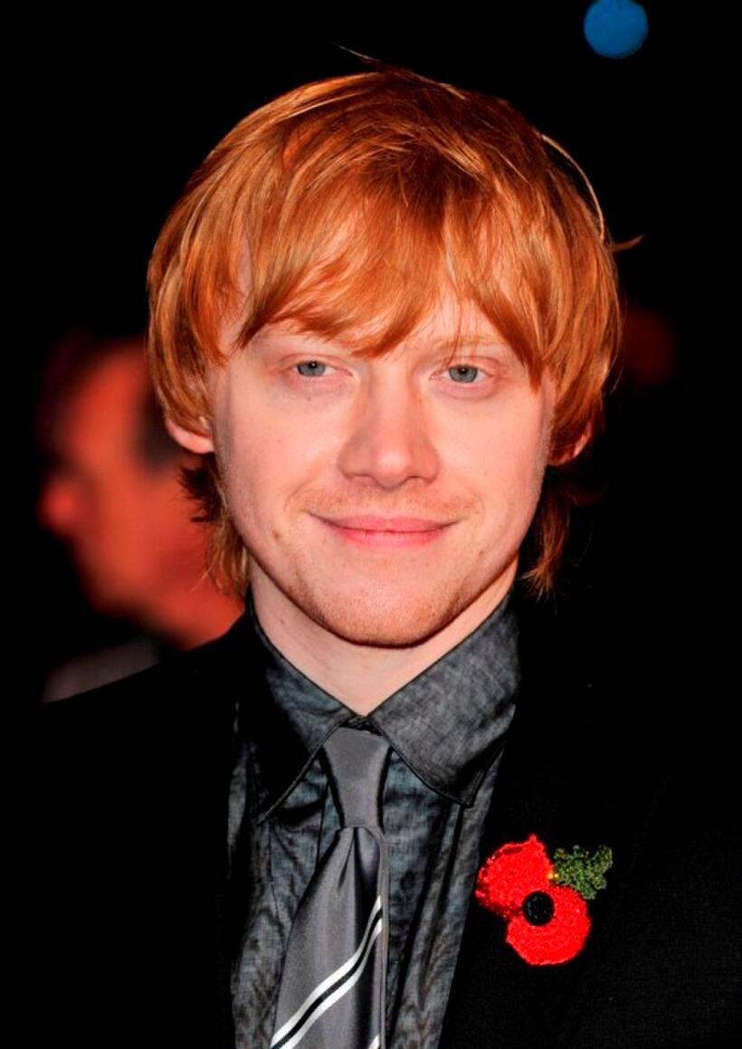 Rupert Grint at the London premiere of "Harry Potter and the Deathly Hallows - Part 1."