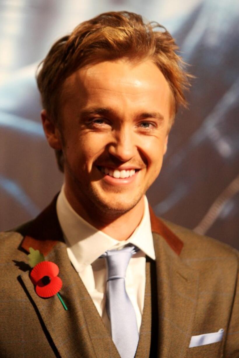 Tom Felton at the London premiere of "Harry Potter and the Deathly Hallows - Part 1."