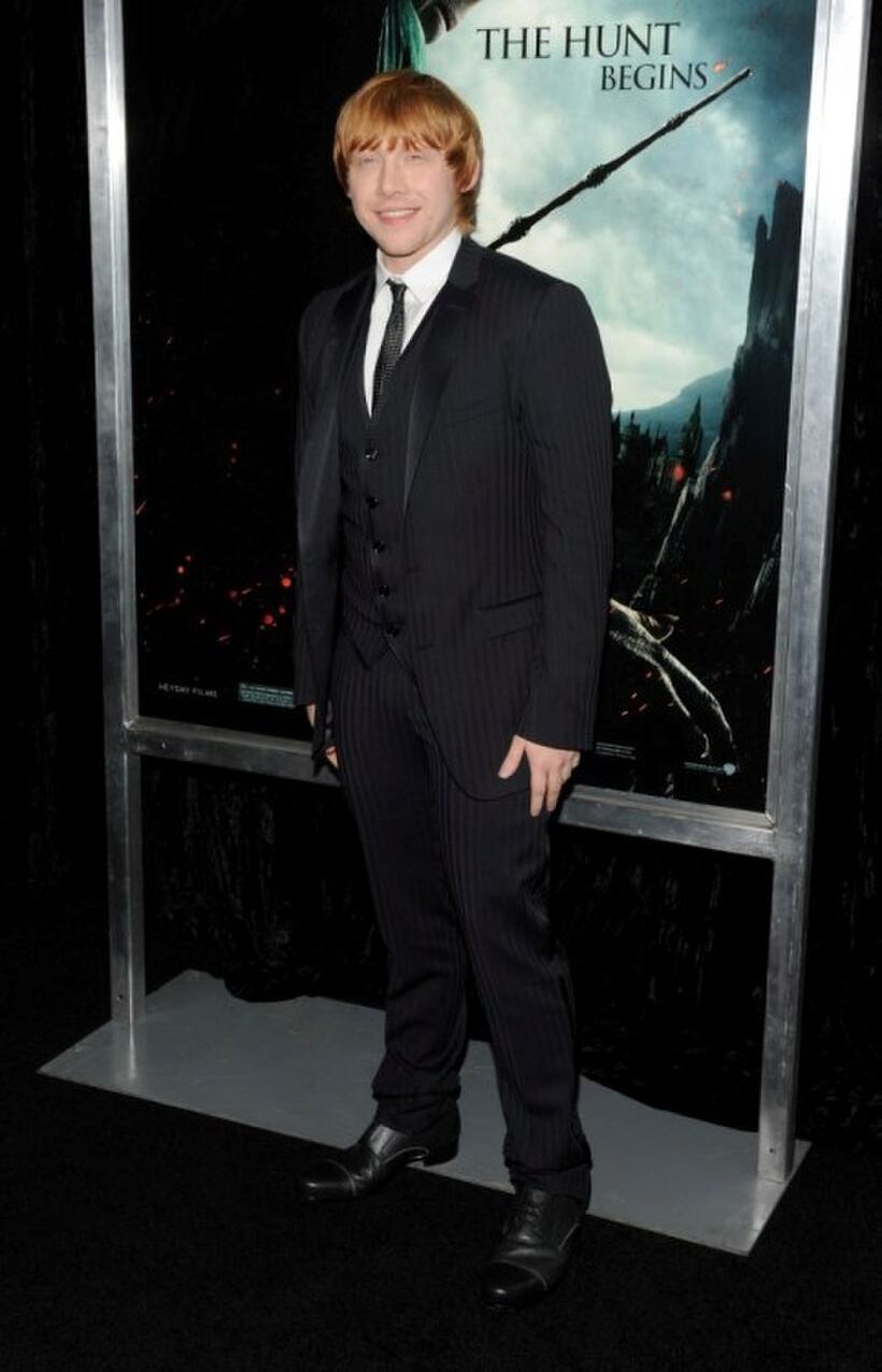 Rupert Grint at the New York premiere of "Harry Potter and the Deathly Hallows - Part 1."