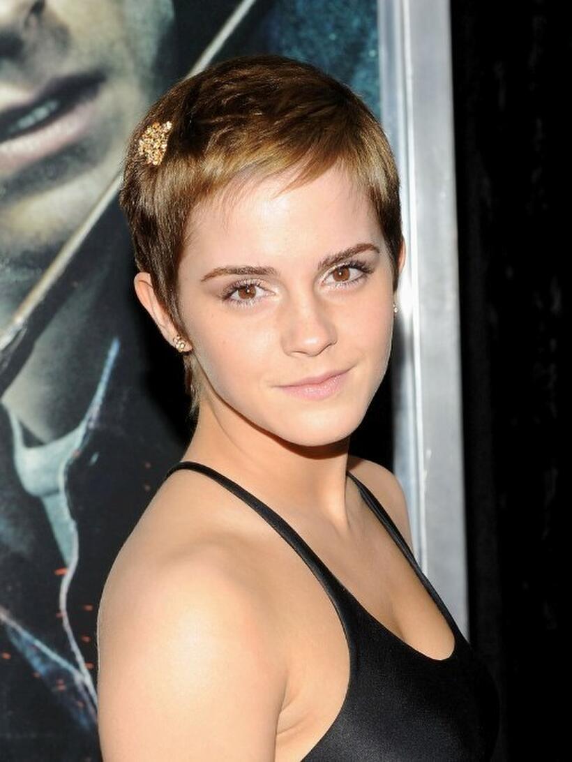 Emma Watson at the New York premiere of "Harry Potter and the Deathly Hallows - Part 1."